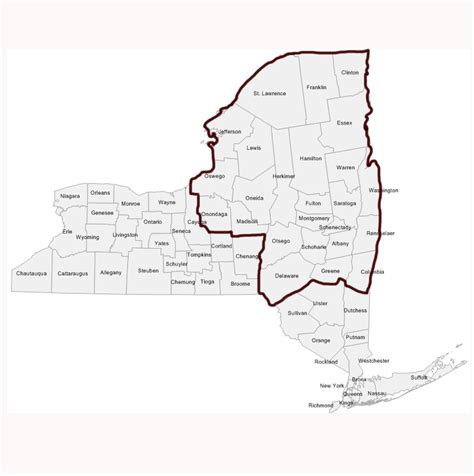 upstate  york attractions map interactive map