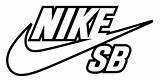 Coloring Nike Pages Logo Sb Popular sketch template