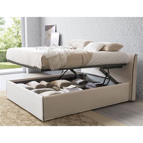 lit double avec coffre de rangement hamlin diotticom cekyat yatak