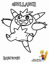 Coloring Pokemon Pages Quilladin Yescoloring Medium Pokemen Printable sketch template