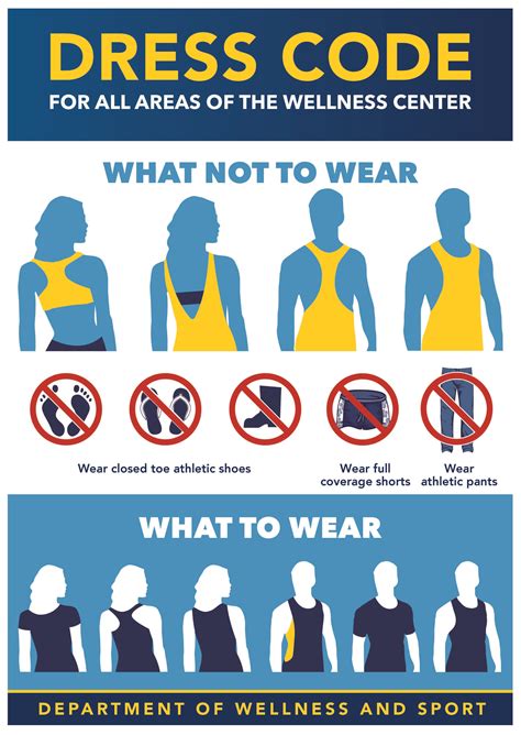 uco fitness area guidelines  dress code