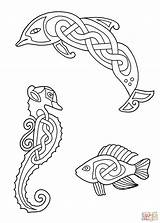 Celtic Designs Animals Coloring Pages Cross Animal Printable Symbols Drawing Adult Supercoloring Quilt Flowers Tattoo Fish Books Bibliodyssey Colouring 2009 sketch template