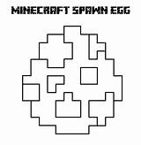 Minecraft Egg Spawn Coloring Eggs Easter Printable Sheet Make Stlmotherhood Chart Mob sketch template