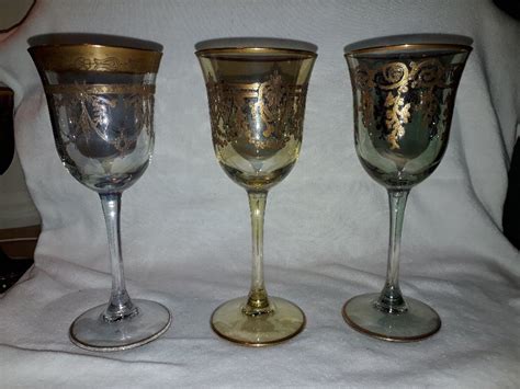 antique antique venetian wine glasses antiques co uk