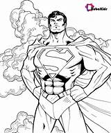 Superman Coloring Pages Printable Print Idea Bubakids Book Superhero Pdf A4 Choose Board sketch template