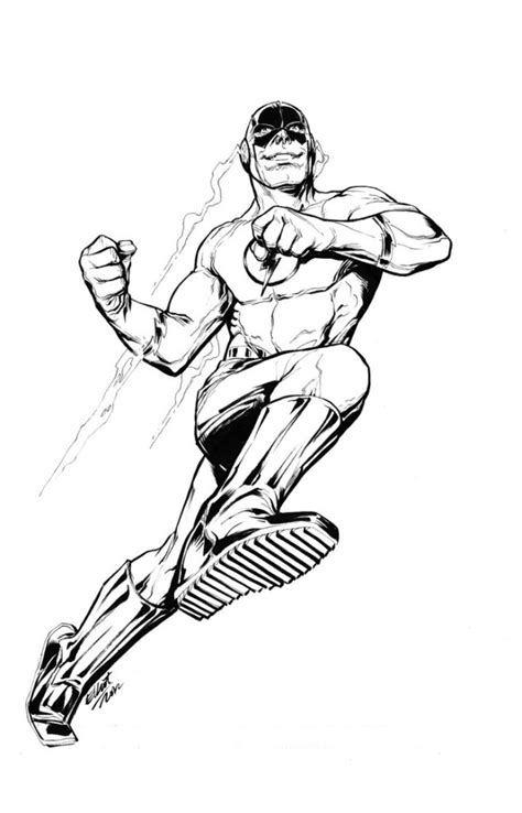flash  superheroes  printable coloring pages