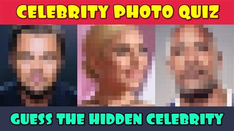 Guess The Celeb 3 Celebs 1 Face Youtube