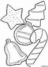 Coloring Pages Christmas Cake sketch template