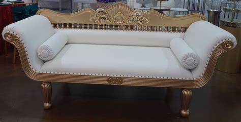 wedding couch gold eventlyst