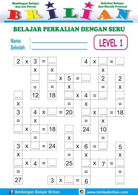 soal perkalian kelas  homecare