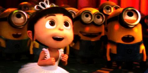 excited despicable me find and share on giphy