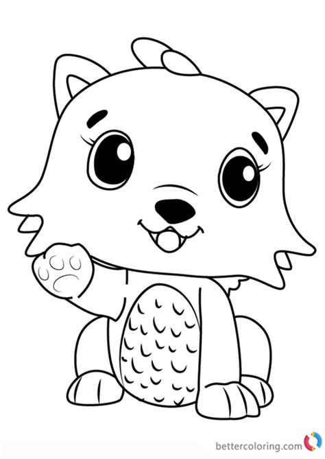 kittycan  hatchimals coloring pages  printable coloring pages