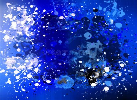 blue paint splatters background stock photo image  blue splashed