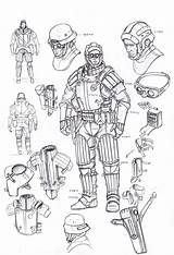 Tugodoomer Armor sketch template