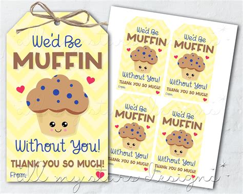 printable wed  muffin       etsy
