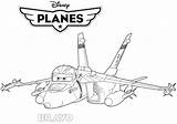 Planes Coloring Disney Dusty Jet Fighter Bravo Pages Drawing Crophopper Printable Kids Cartoon Drawings Paintingvalley Supercoloring sketch template