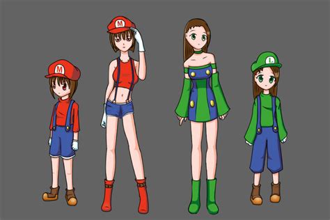 Mario Sisters By Alice13th On Deviantart