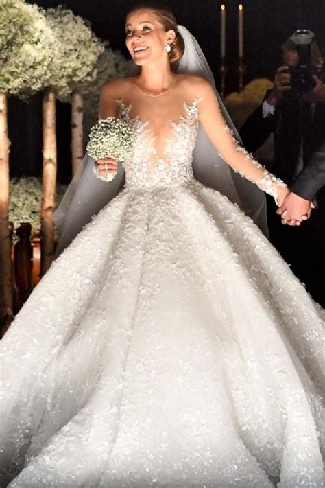 Victoria Swarovski Wedding Dress Princess Best Celebrity
