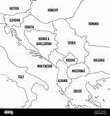 Balkan Balkans Bulgaria sketch template
