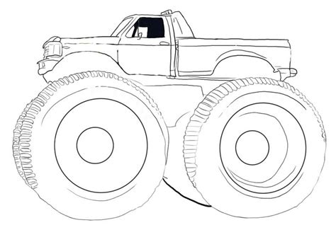 monster truck coloring pages  printable coloring pages  kids