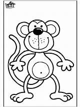 Monkey Aap Kleurplaat Kleurplaten Mono Dierentuin Affe Singe Scimmia Chango Coloriages Monito Colorie Jetztmalen Malvorlagen Nukleuren Malebog Zoológico Malesider Pinta sketch template