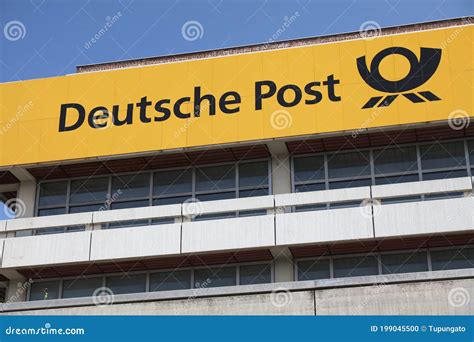 deutsche post german post editorial image image  business