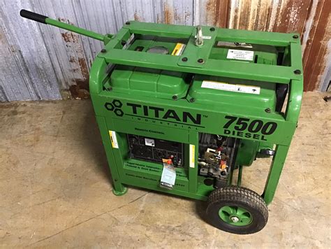 lot titan industrial  diesel generator