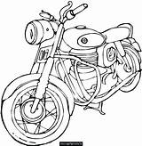Harley Davidson Coloring Motorcycle Pages Outline Motorcycles Test Johnny Drawing Vintage Motorbike Print Drawings Getdrawings Getcolorings Glide Moto Disegni Book sketch template