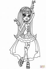 Coloring Frankie Stein Wishes 13 Pages Monster High Printable Drawing sketch template