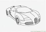 Coloring Bugatti Pages Printable Veyron Transport Color Vehicle Online Car Cars Cool Draw Drawings Sports sketch template
