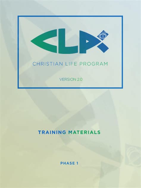 clp version  training materials  spiritual gift charismatic