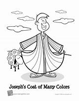 Joseph Coloring Visits Angel Coat Many Awesome Colors Inspiration sketch template