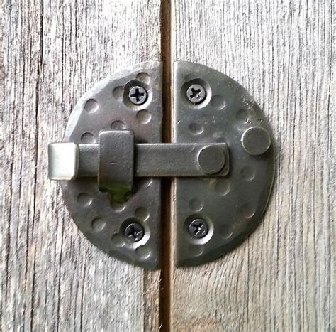 wrought iron   cabinet door latch hand forged etsy door latch barn door latch iron