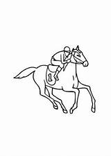 Rennpferd Ausmalbilder Ausmalbild Pferde Ausdrucken Eu sketch template