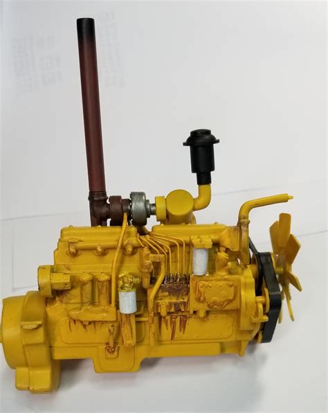 1 25 Scale Amt Caterpillar D8h Build Wip Model Trucks Big Rigs And