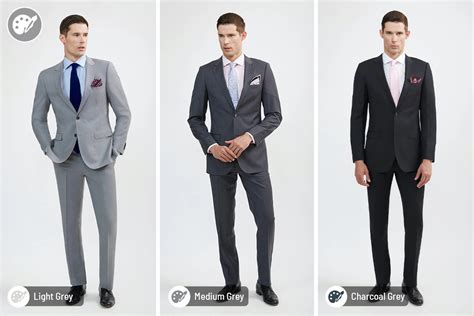 wear blue gray color combinations  blues greys  menswear
