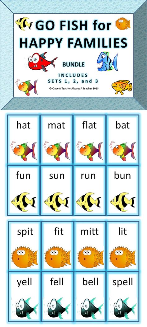 printable  fish cards printable word searches