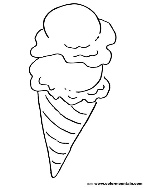 ice cream cone coloring pages affordable     kids love