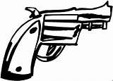 Pistole Objekte Malvorlage Herunterladen Ausmalbild sketch template