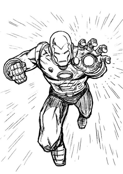 ironman coloring pages  printable