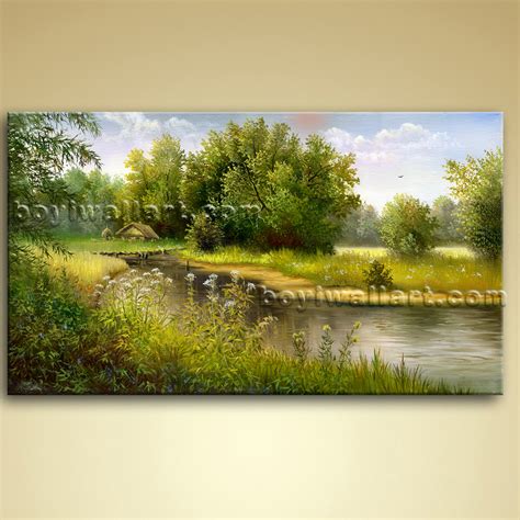 landscape painting picture oil  canvas wall art home decor