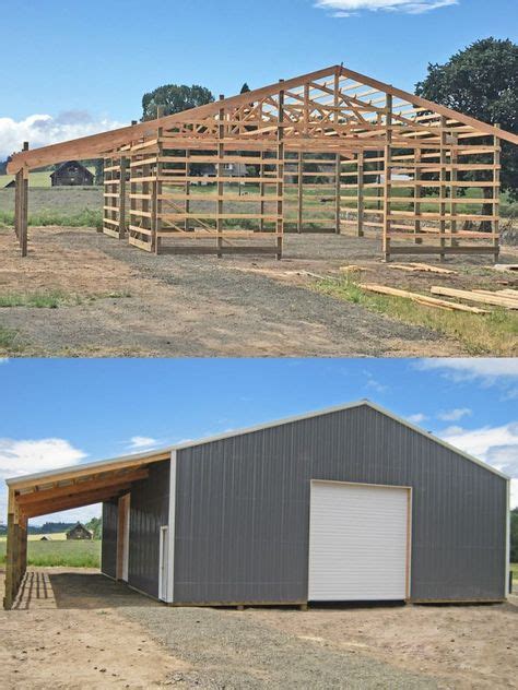 Image Result For 30 X 40 Pole Barn Shedplans Building A