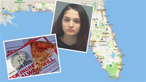 Florida Girl Calls In Fake Papa John S Pizza Order To Steal Delivery