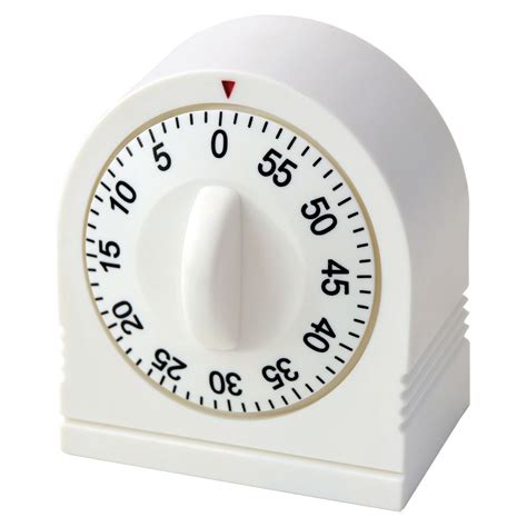 mechanical kitchen timer   minutes  brand  easy  read minute markings  track