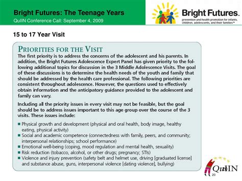 Ppt Bright Futures The Teenage Years Powerpoint Presentation Free