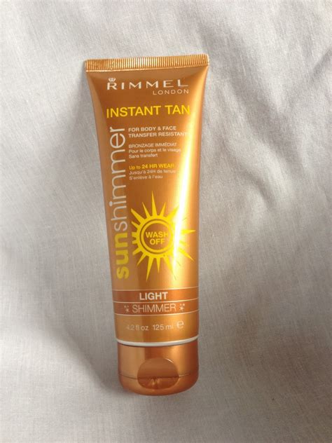 cookies cream review rimmel london sunshimmer instant tan