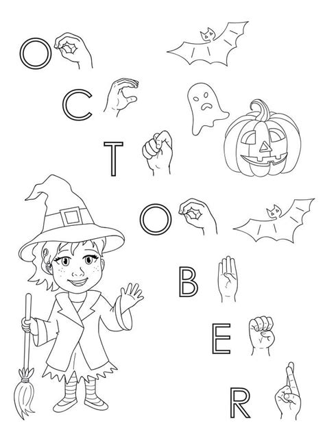 october coloring pages  kids  october   crayola brand