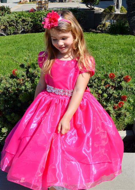 girls pink sparkle princess easter dress  dresses girl