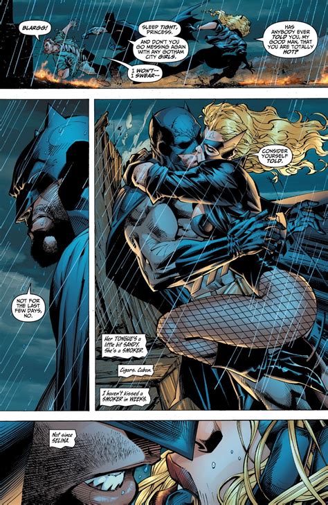 batman made out with black canary while burning criminals