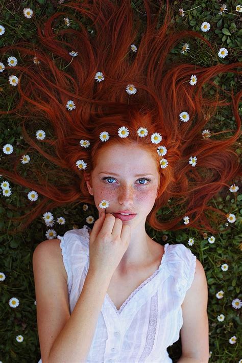 striking portraits of gorgeously freckled redheads by maja topcagic spectacular photography